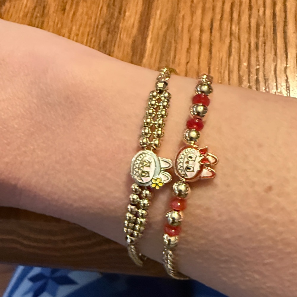Reversible Labubu bracelet